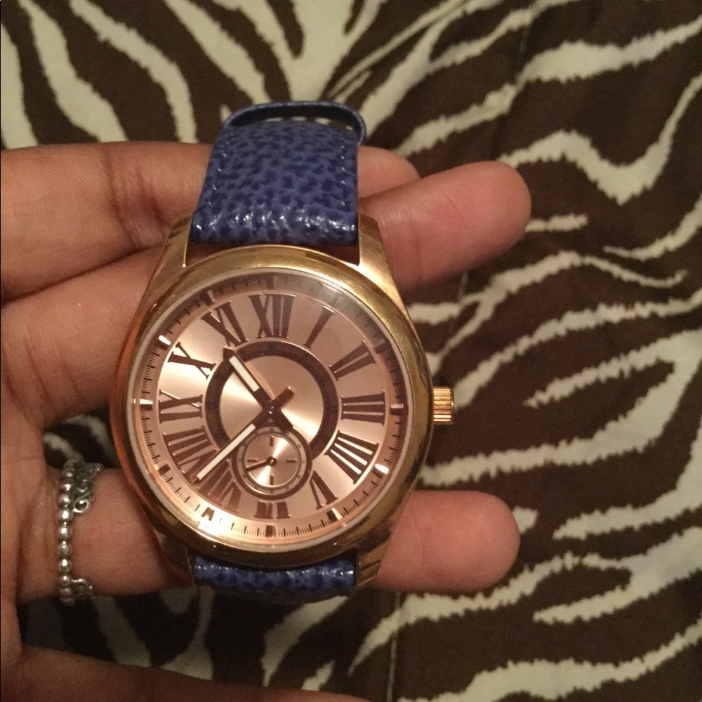 Blue and Gold watch